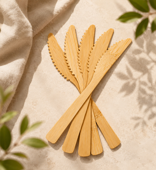Disposable knives for foodservice distributor sourcing
