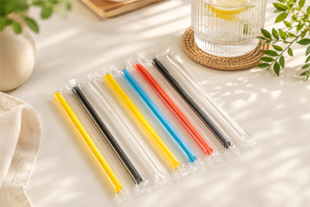 Drinking straws for juice soda, iced coffee, and iced tea service