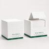 Facial Tissue Box with Pop-Up Dispenser