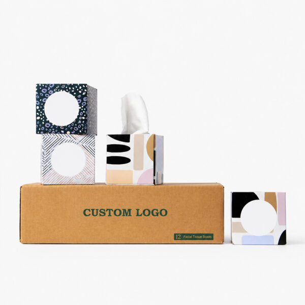 Facial Tissue Boxes for OEM and Private Label Supply