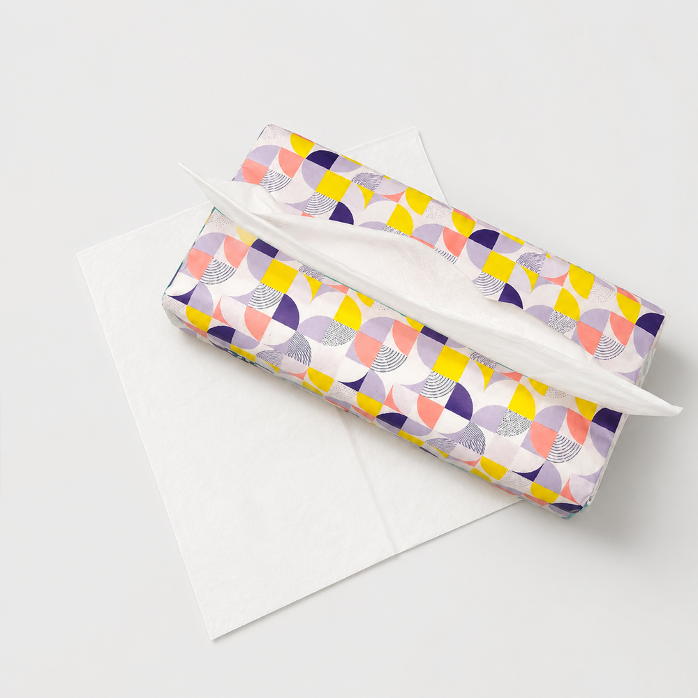 Facial Tissue Soft Pack, 2-Ply, 200 Sheets
