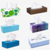 Facial Tissue with Custom Flat, Cube and Tube Boxes