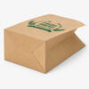Flat Bottom Kraft-Style Paper Bakery Bag for Foodservice
