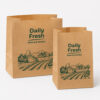 Flat Bottom Kraft-Style Paper Bakery Bag for Foodservice