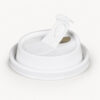 Flip-Tab Cup Lid for Takeaway Beverage Cups