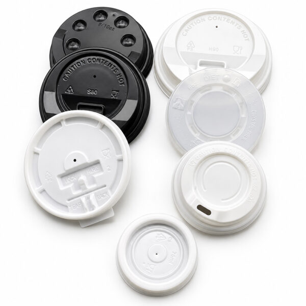 Flip-Tab Cup Lid for Takeaway Paper Coffee Cups Flip-Tab Cup Lid for Takeaway Paper Coffee Cups