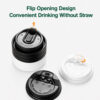 Flip-Tab Cup Lid for Takeaway Paper Coffee Cups Flip-Tab Cup Lid for Takeaway Paper Coffee Cups