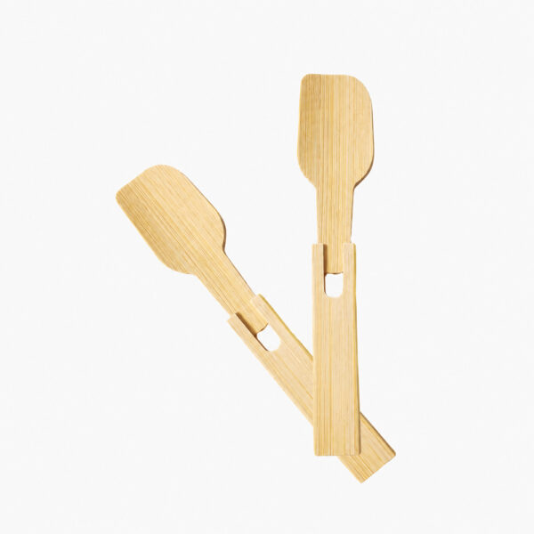 Foldable Wooden Disposable Spoon for Desserts