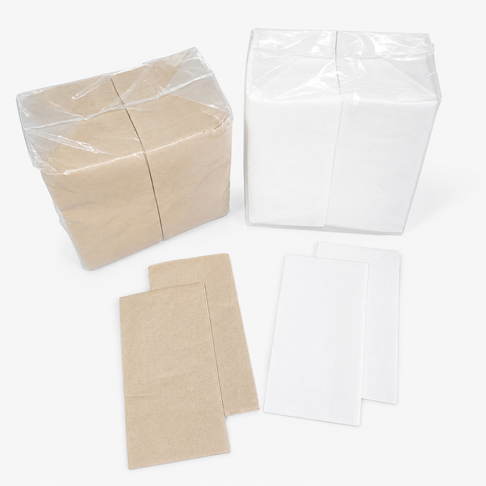Folded Paper Napkins for Restaurant and Catering