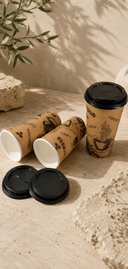 Foodservice paper cup collection for distributors and procurement teams