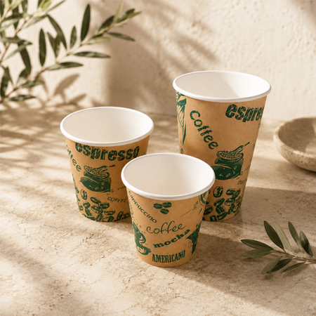 Foodservice paper cup collection for distributors and procurement teams
