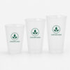 Frosted Cold Drink Cup with Custom Logo