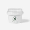 Handled Plastic Yogurt Tub with Snap-On Lid Handled Plastic Yogurt Tub with Snap-On Lid