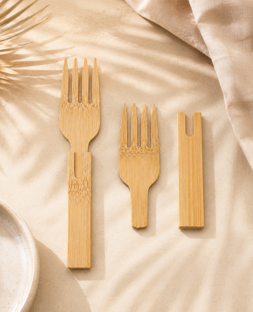 Heavy-duty plastic forks for entrees and takeout meals