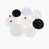 Hot Cup Lids in Compostable PLA with Sip-Through Options