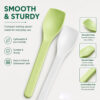 Ice Cream Spoon with Pastel Compostable Design for Gelato Ice Cream Spoon with Pastel Compostable Design for Gelato