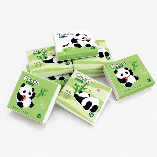 Illustrated Pocket Tissue Packs for Wholesale Supply