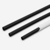 Individually Wrapped Black Plastic Straws 21cm x 6mm