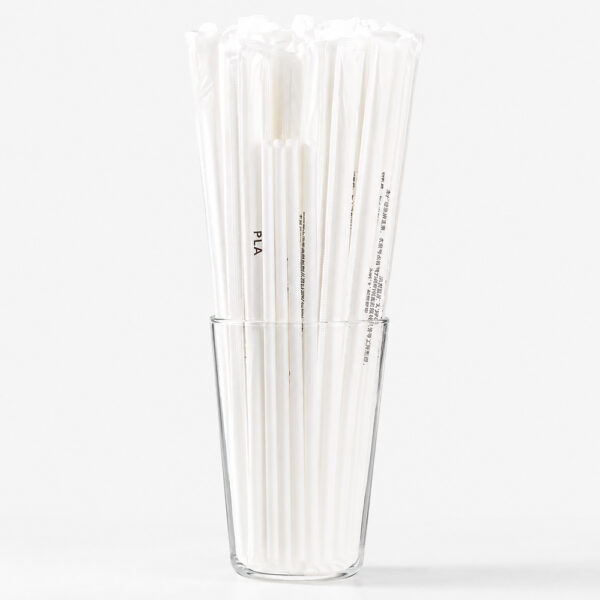 Individually Wrapped PLA Angle-Cut Drinking Straws Individually Wrapped PLA Angle-Cut Drinking Straws