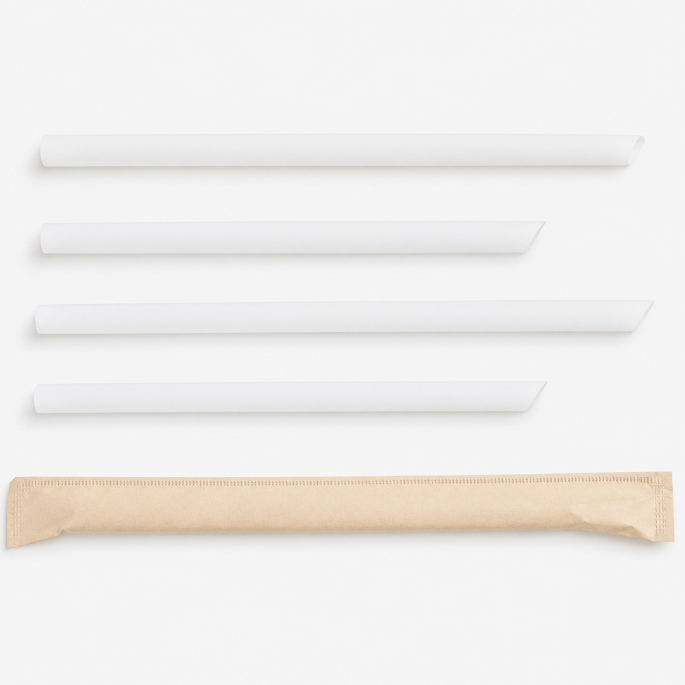 Individually Wrapped PLA Drinking Straws
