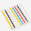 Individually Wrapped Plastic Straws for Cold Drinks
