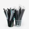Individually Wrapped Plastic Straws for Cold Drinks