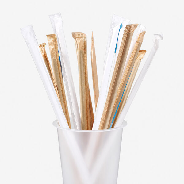Individually Wrapped Plastic Straws for Foodservice Individually Wrapped Plastic Straws for Foodservice