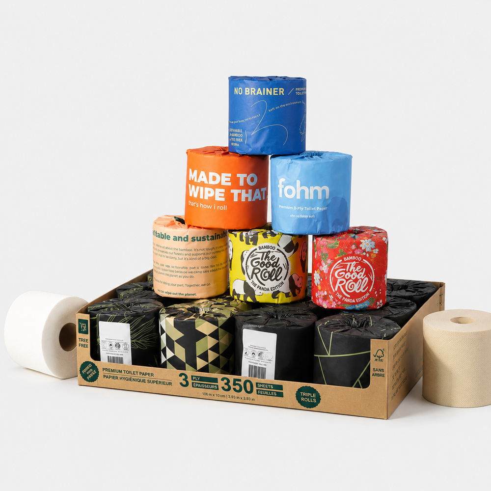 Individually Wrapped Toilet Paper Rolls for Wholesale