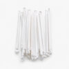 Individually Wrapped White Paper Straws for Drinks Individually Wrapped White Paper Straws for Drinks