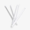 Individually Wrapped White Paper Straws for Drinks Individually Wrapped White Paper Straws for Drinks