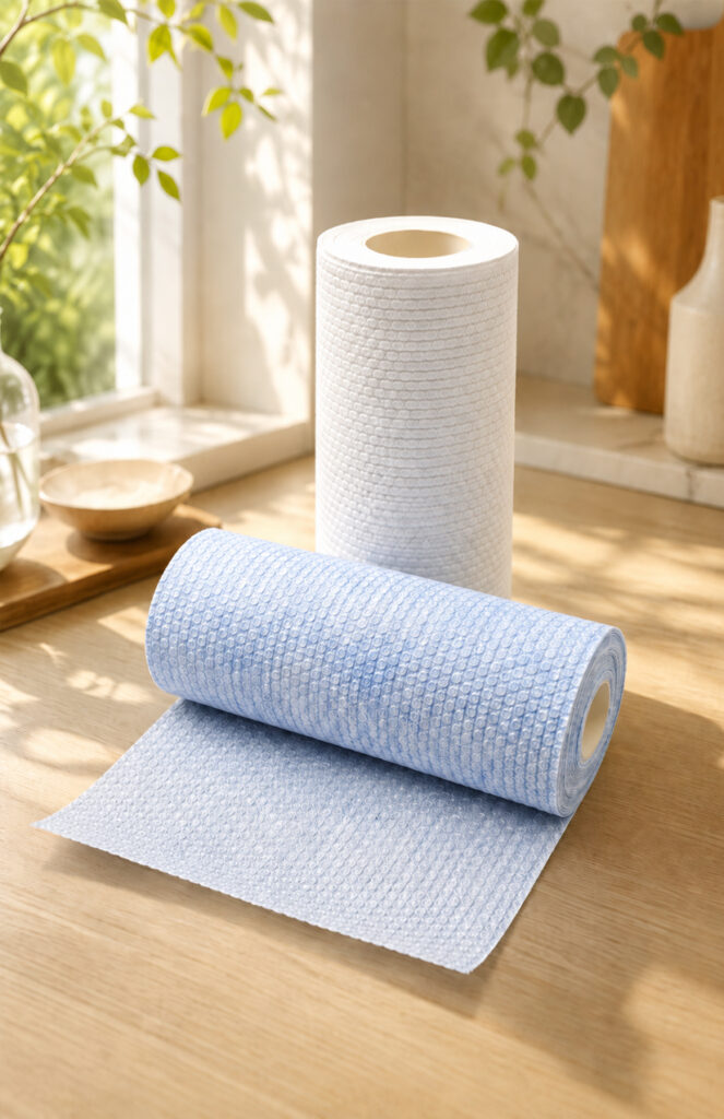 Individually wrapped kitchen paper towel rolls for distributors
