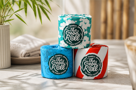 Individually wrapped toilet paper for janitorial supply buyers
