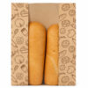 Kraft Bakery Paper Bag with Clear Window