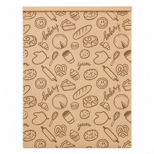 Kraft Bakery Paper Bag with Clear Window