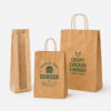 Kraft Paper Bags for Bakery and Takeaway Use