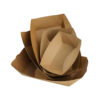 Kraft Paper Food Tray for Takeaway Snacks Kraft Paper Food Tray for Takeaway Snacks