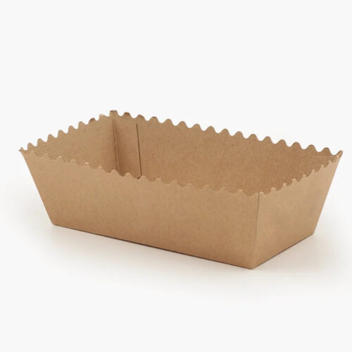 Kraft Paper Tray for Bakery and Snack Service Kraft Paper Tray for Bakery and Snack Service
