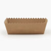 Kraft Paper Tray for Bakery and Snack Service