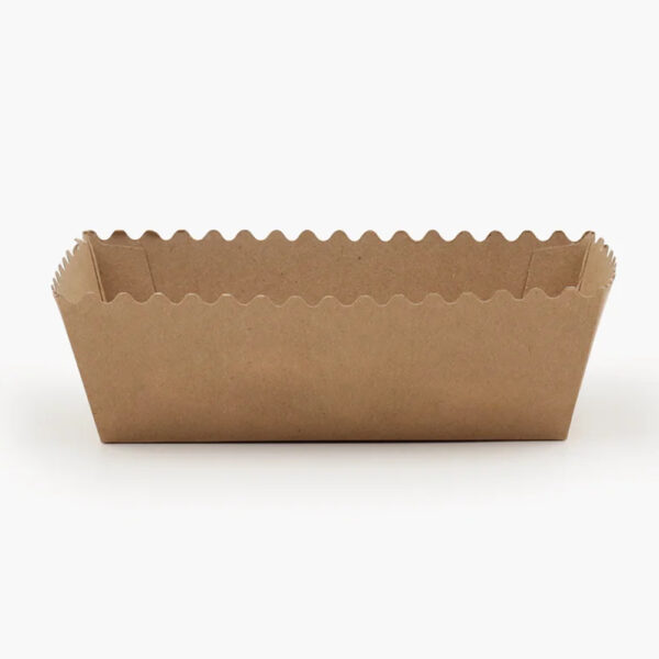 Kraft Paper Tray for Bakery and Snack Service
