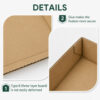 Kraft Paper Tray for Produce Overwrap Packaging