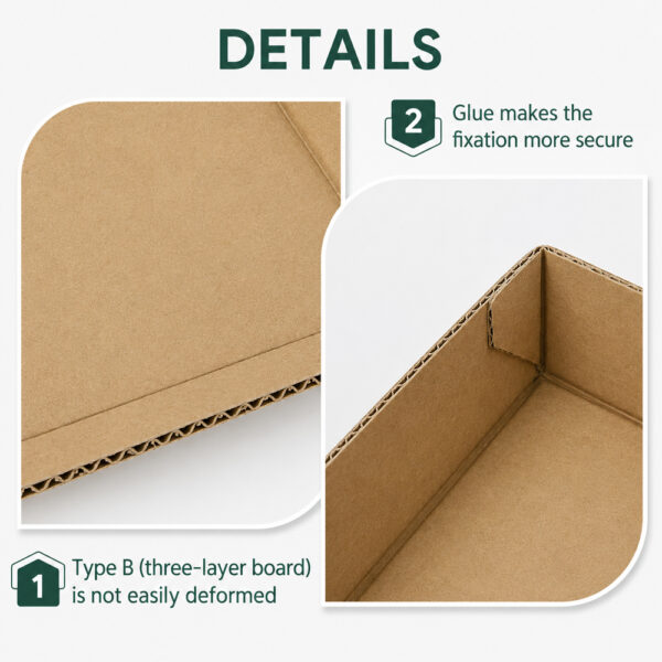 Kraft Paper Tray for Produce Overwrap Packaging