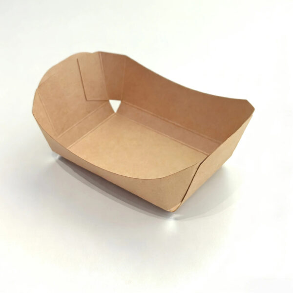 Kraft Paper Tray for Takeaway Snack Service