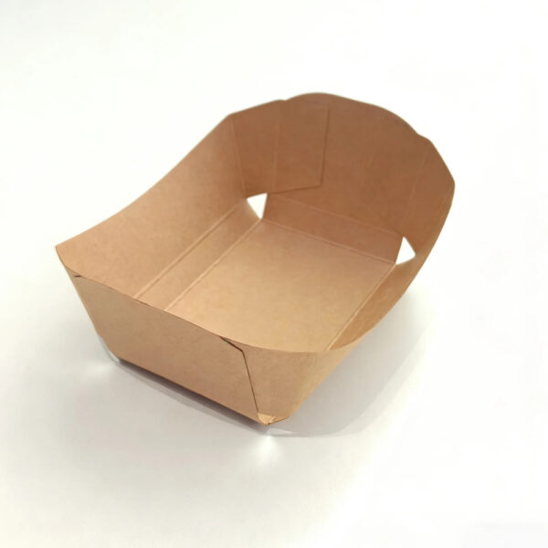 Kraft Paper Tray for Takeaway Snack Service