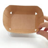 Kraft Paper Tray for Takeaway Snack Service