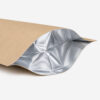 Kraft Stand Up Paper Pouch with Zipper Closure