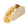 Kraft-Style Paper Taco Tray for Takeaway Kraft-Style Paper Taco Tray for Takeaway