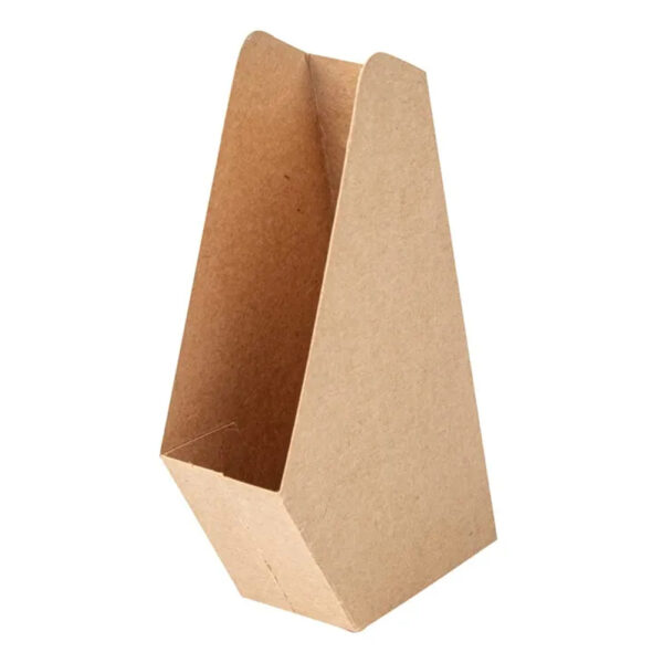 Kraft-Style Paper Taco Tray for Takeaway Kraft-Style Paper Taco Tray for Takeaway