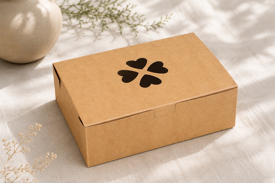 Kraft paper lunch boxes for catering and meal prep