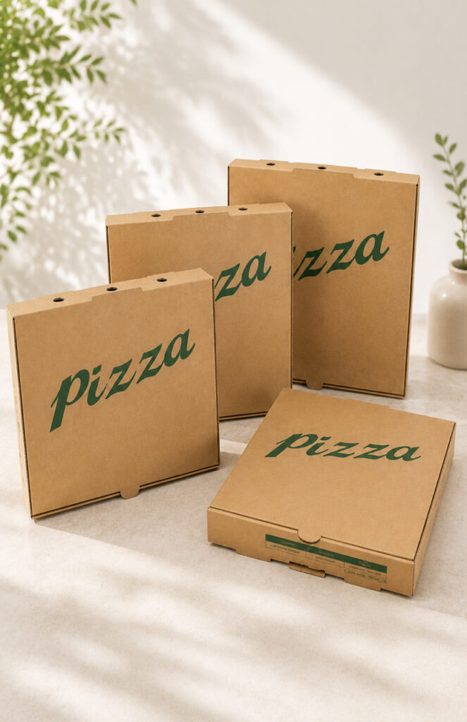 Kraft pizza packaging boxes for distributors