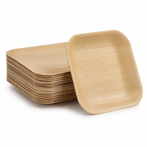 Leaf-Style Disposable Plates for Buffet Catering Leaf-Style Disposable Plates for Buffet Catering